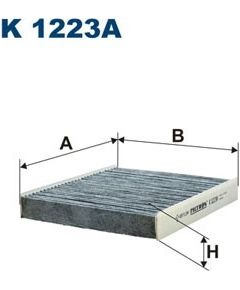 Filtron Salona filtrs K1223A