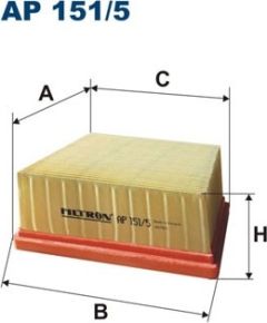 Filtron Gaisa filtrs AP151/5