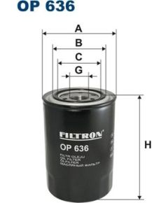 Filtron Eļļas filtrs OP636