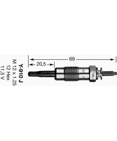 3617 KVĒLSVECE NGK D-Power  3 Y-910J