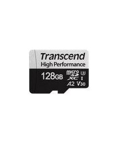 Transcend Memory card 128GB microSD w/ adapter UHS-I U3 A2