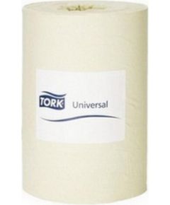 Papīrs slaucīšanai TORK Basic, 1 sl., 20.5 cm x 300 m, dzeltenā krāsa