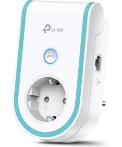 TP-LINK Extender RE365 802.11ac, 2.4GHz/5GHz, 300+867 Mbit/s, 10/100/1000 Mbit/s, Ethernet LAN (RJ-45) ports 1, Antenna type 2xExternal, with AC Passthrough