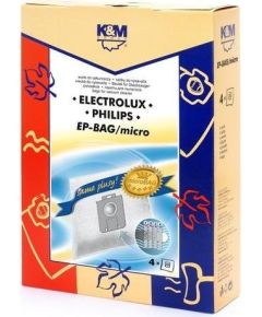 K&M Maisi putekļu sūcējam ELECTROLUX-PHILIPS S-BAG (4gb)