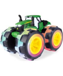 JOHN DEERE toy tractor with lightning wheels, 46644