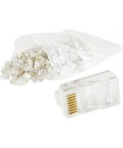 Gembird RJ45 8P8C LAN plug 6u gold plated 50 pcs