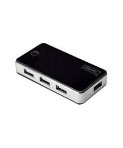 DIGITUS USB2.0 Hub 7-port black