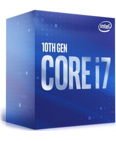 Intel i7-10700, 2.9 GHz, LGA1200, Processor threads 16, Packing Retail, Cooler included, Processor cores 8, Component for Desktop