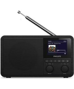 Philips Internet Radio TAPR802/12, Spotify, DAB and FM, 3W, Black / TAPR802/12