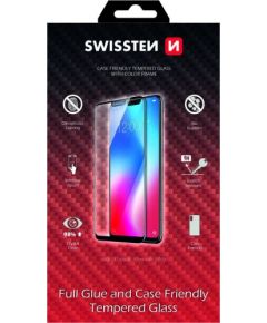 Swissten Full Face 5D Tempered Glass Защитное стекло для экрана Apple iPhone 6 PLUS / 6S PLUS черный