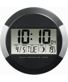 Hama PP-245 DCF Radio Clock Black