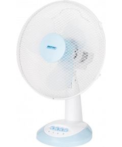 MPM MWP-16 Table Fan, Number of speeds 3, 40 W, Oscillation, Diameter 34.5 cm, White