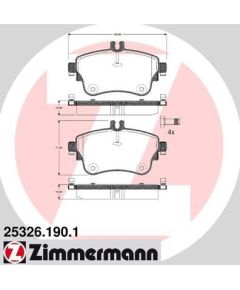 Zimmermann Bremžu kluči 25326.190.1