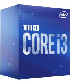 CPU|INTEL|Core i3|i3-10100|Comet Lake|3600 MHz|Cores 4|6MB|65 Watts|GPU UHD 630|BOX|BX8070110100SRH3N