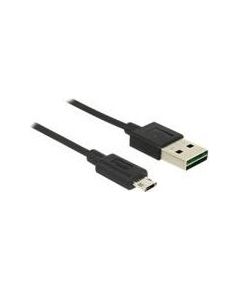 DELOCK Cable EASY-USB 2.0 Type-A 1 m