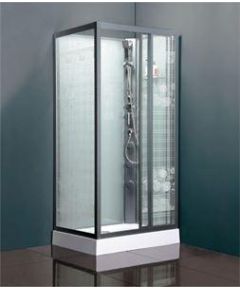 Masāžas dušas kabīne  VENTO TORINO 70x90x205cm, labais izpildījums