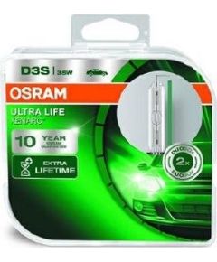 Osram D3S (Gāzizlādes spuldzes-komplekts) 66340ULT-HCB
