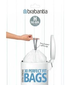 BRABANTIA SmartFix atrkit. Tvert. Ieliktņi, 40-50 l, (H) (30maisi rullītī), White - 375705