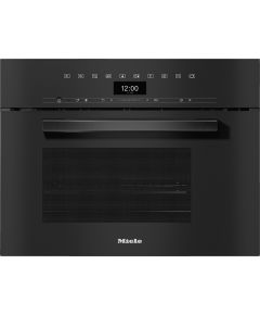 Miele DGM 7440 OBSW Tvaika krāsns ar mikroviļņu funkciju melna