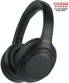 Sony WH-1000XM4 bezvadu austiņas, bezvadu Noise Cancelling austiņas Black