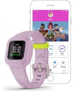 Garmin Vivofit Jr.3, floral/pink