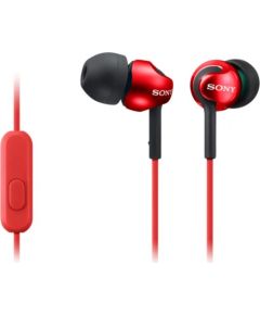Sony In-ear austiņas EX series, Red Sony MDR-EX110AP In-ear, Red