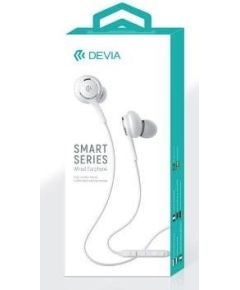 Devia Smart Series Wired Earphone (3.5) white