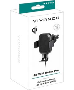 Vivanco phone car mount Butler Pro QI (61632)