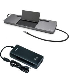 I-TEC USB-C Metal Dock + Charger 112W
