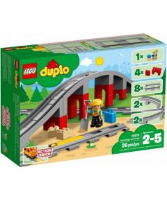 LEGO DUPLO Dzelzceļa tilts un sliedes 10872