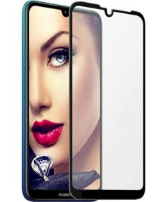 Fusion Full Glue 5D Tempered Glass Защитное стекло для экрана Huawei P Smart Plus 2019 / P Smart 2020 / Honor 10 Lite Черное