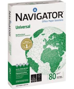 Papīrs NAVIGATOR UNIVERSAL A3 80g/m2, 500 loksnes/iepakojumā