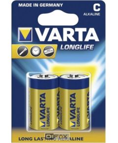 10x2 Varta Longlife Extra Baby C LR 14       PU inner box