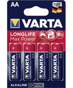 100x4 Varta Longlife Max Power Mignon AA LR06 VPE Outer Box