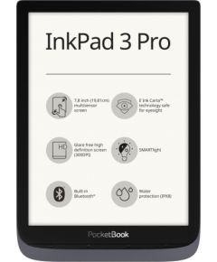 E-Reader|POCKETBOOK|InkPad 3 Pro|7.8"|1872x1404|Grey|PB740-2-J-WW