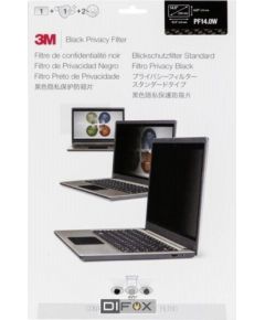 3M PF140W9B Privacy Filter Black for 35,6cm (14,0 ) 16:9