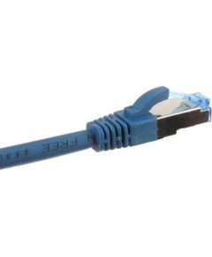 InLine Patch kabel sieciowy Cat.6A, S/FTP (PiMf), 500MHz, niebieski, 3m (76803B)