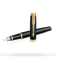 Tintes pildspalva PARKER IM Black Lacquer GT Medium