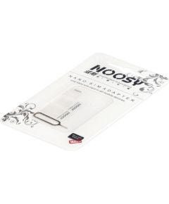 Noosy Комплект адаптеров для SIM карт + Иголочка Белый
