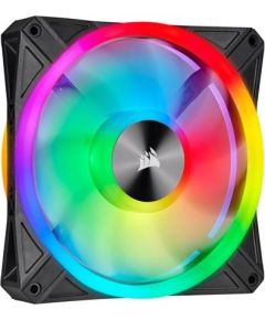 Corsair QL Series, QL140 RGB, 140mm RGB LED Fan, Single Pack