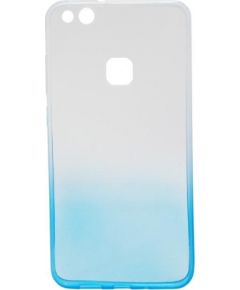 Mocco Gradient Back Case Silikona Apvalks Ar Krāsu Gradientu Priekš Samsung A320 Galaxy A3 (2017) Caurspīdīgs - Zils