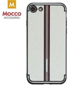 Mocco Trendy Grid And Stripes Silikona Apvalks Priekš Samsung G950 Galaxy S8 Balts (Pattern 3)