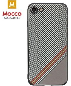 Mocco Trendy Grid And Stripes Silikona Apvalks Priekš Samsung G955 Galaxy S8 Plus Balts (Pattern 1)