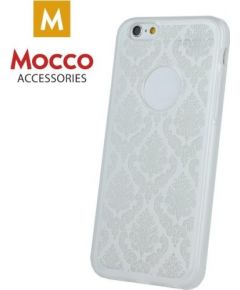 Mocco Ornament Back Case Aizmugurējais Silikona Apvalks Priekš Samsung J730 Galaxy J7 (2017) Balts