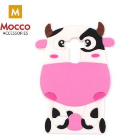 Mocco 3D Cow Silikona Aizmugurējais Apvalks Priekš iPhone 6 / 6S Rozā