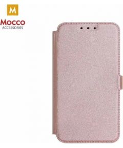 Mocco Shine Book Case Grāmatveida Maks Telefonam Xiaomi Redmi S2 Rozā Zelts