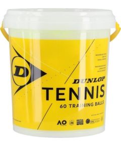 Tennis balls Dunlop TRAINING pressure-less 60-bucket