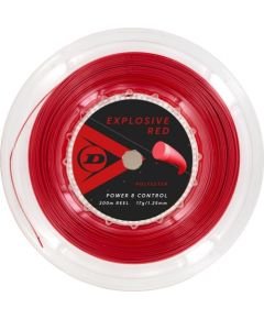 Tennis string Dunlop EXPLOSIVE RED 1.25mm 200m PE monofilament red