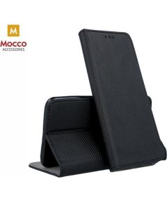 Mocco Smart Magnet Book Case Grāmatveida Maks Telefonam Apple iPhone 12 / iPhone 12 Pro Melns