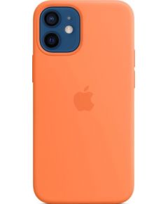 Apple iPhone 12 mini Silicone Case with MagSafe Kumquat